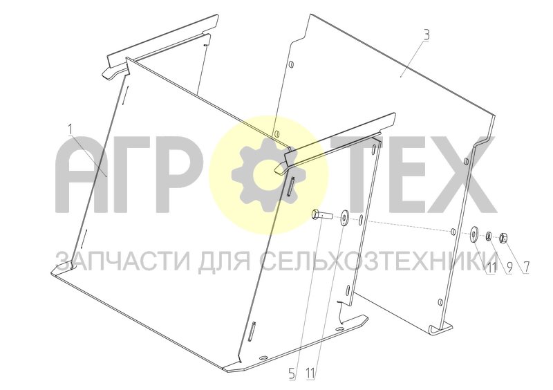 Проставка (1401.01.04.000) (№11 на схеме)